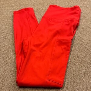 Lou & Grey Bold Orange/ Red Leggings